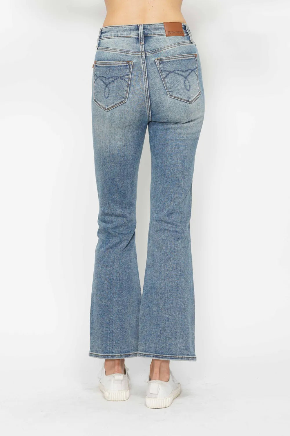 Judy Blue tummy control bootcut jeans with embroidered back pockets, photo 9 of 18