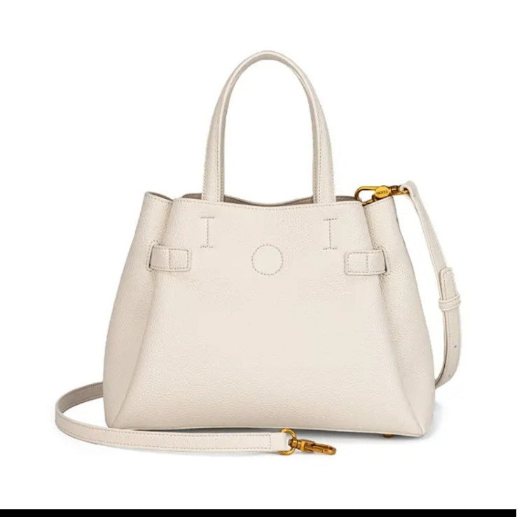 New Korean version of the handheld shoulder bag soft leather new large-capacity multi-compartment women's bags cross-border hot new!