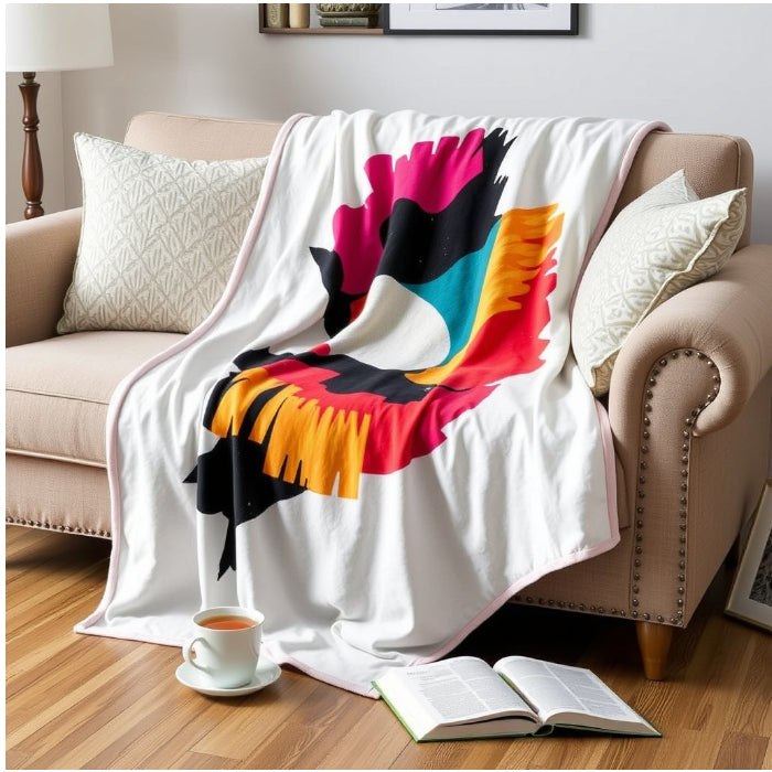 Cozy & Stylish Graphic Blankets – Unique Prints for Every Space