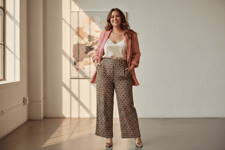 Plus size women’s trendy outfit – Trenzora