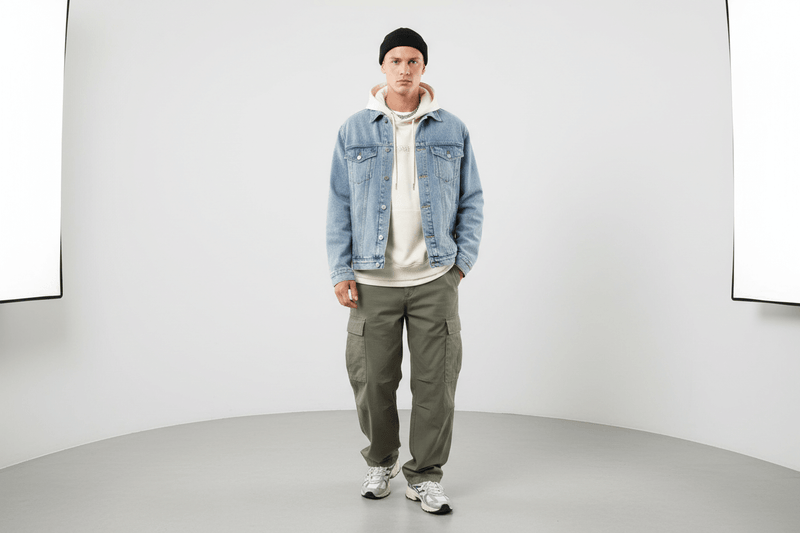Men’s trendy streetwear outfit – Trenzora
