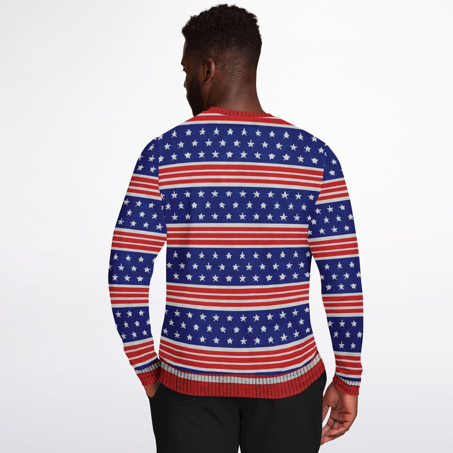 "Yuge!" All-Over Print Athletic Sweatshirt - Bold & Trendy Activewear