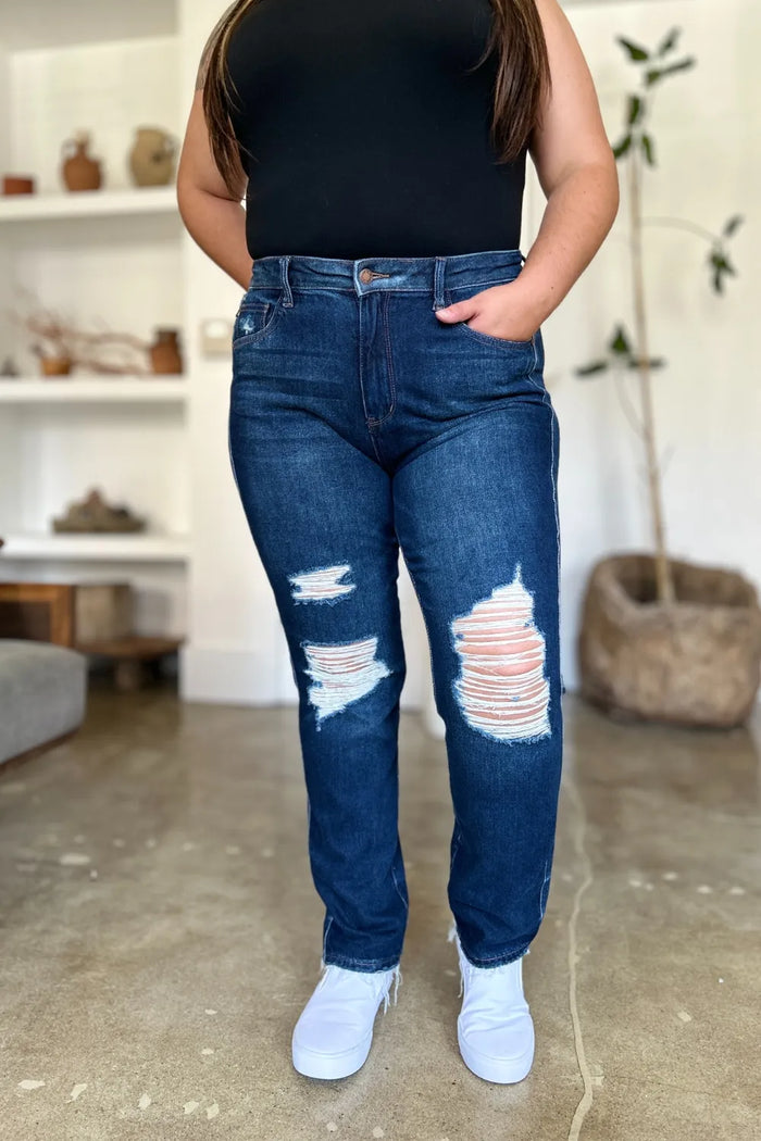 Straight Leg Jeans