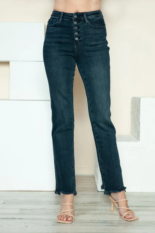 Everyday Straight Jeans + Fleece Sweatshirt – jeans