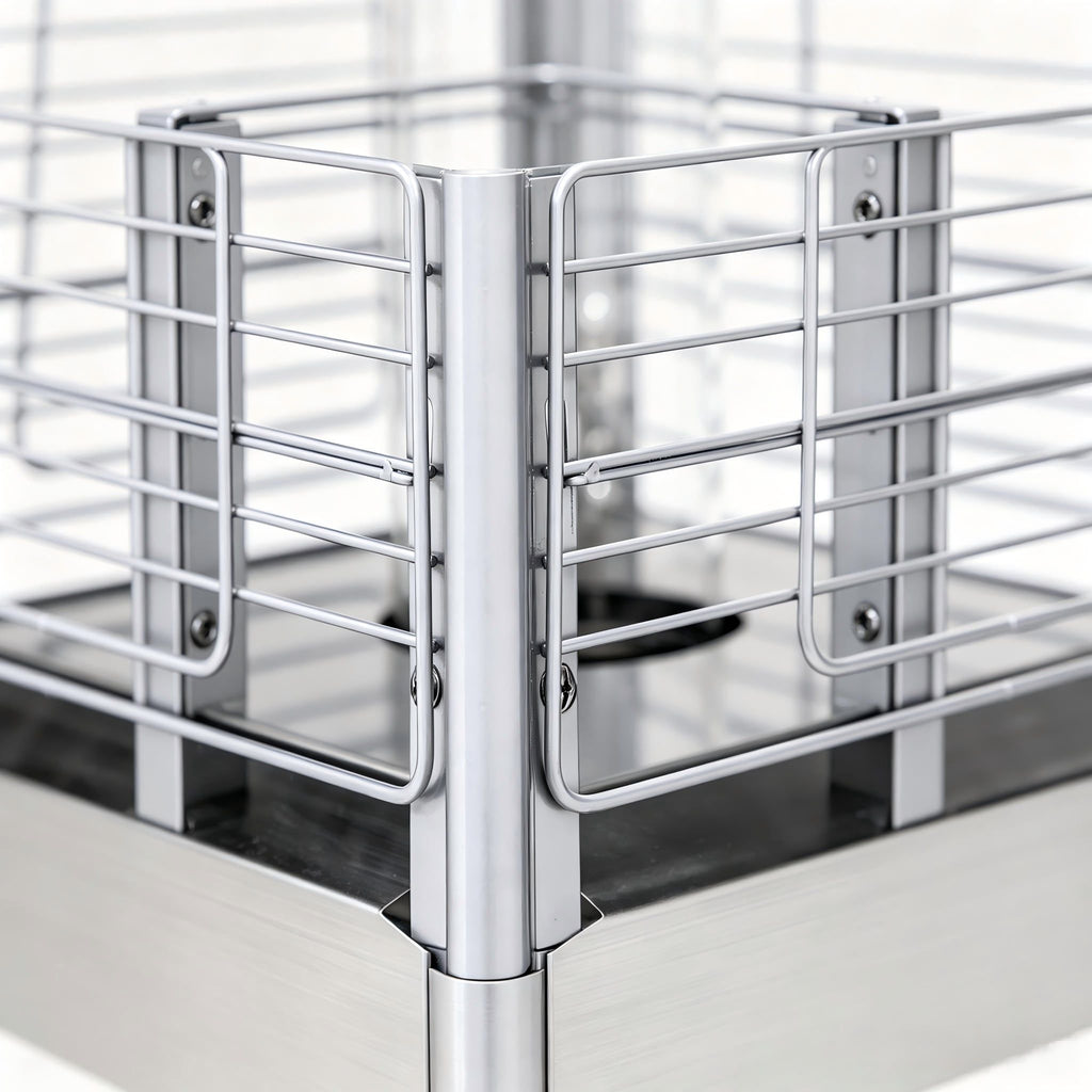 Outdoor Flame Tower Patio Heater - Stainless Steel