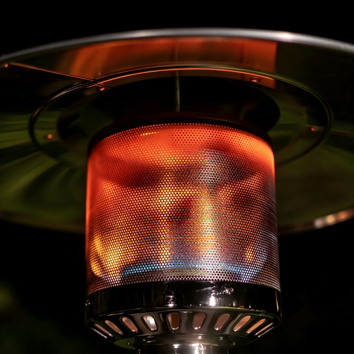 Standing Patio Heater - Stainless Steel