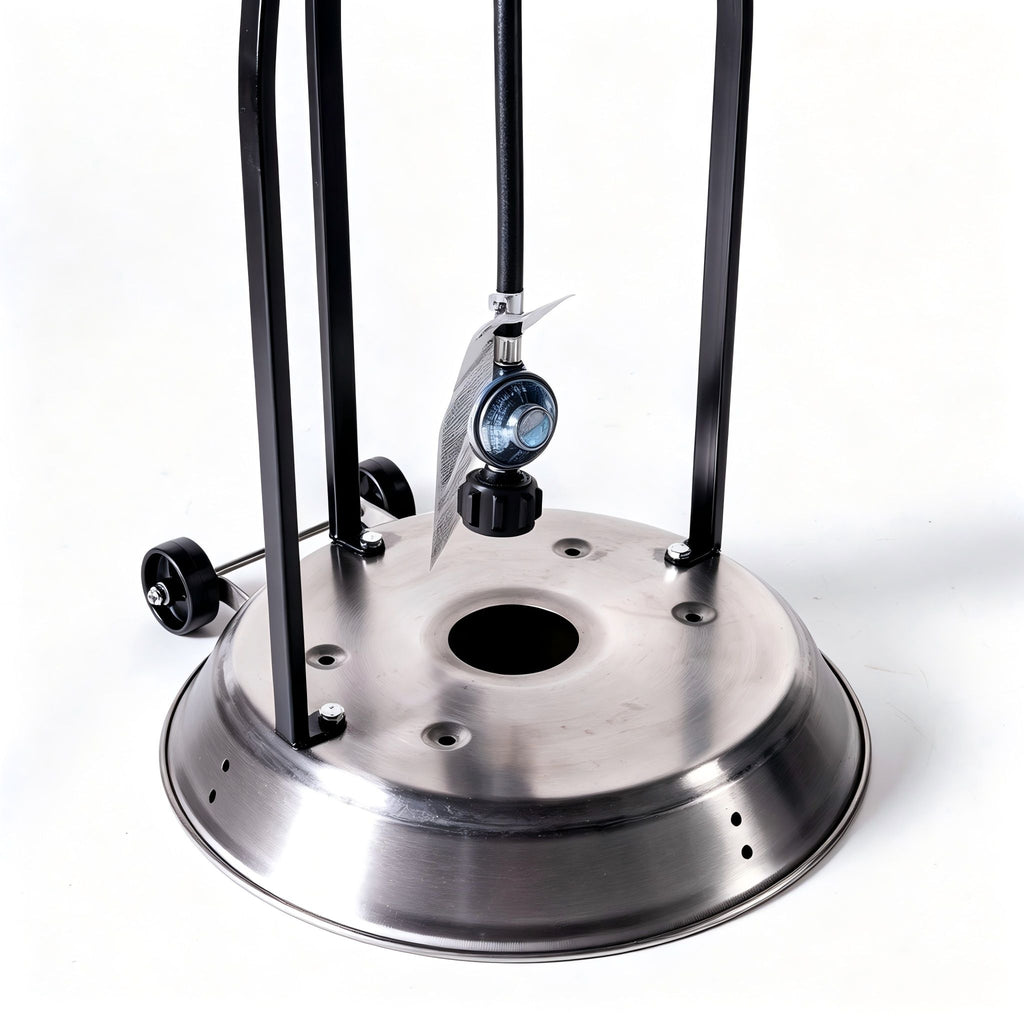 Standing Patio Heater - Stainless Steel