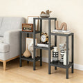 6-Tier Plastic Modular Storage Shelves for Living Room and Kitchen Quality for The Living Room, Bathroom and Kitchen