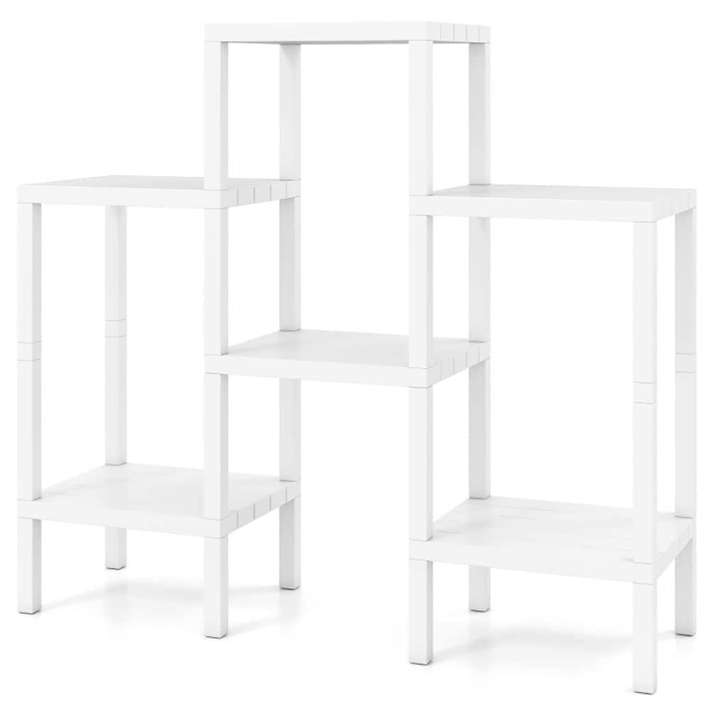 6-Tier Plastic Modular Storage Shelves for Living Room and Kitchen Quality for The Living Room, Bathroom and Kitchen