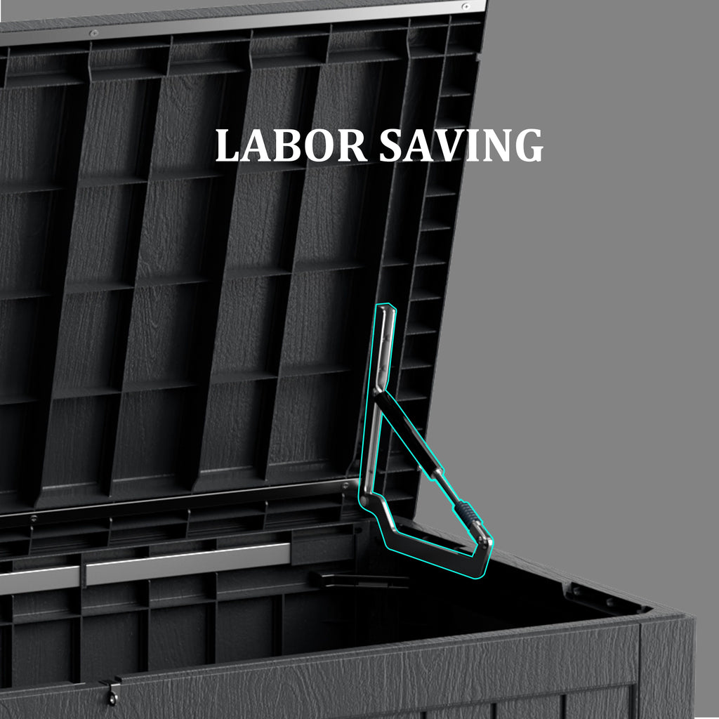 230GAL Deck Box (248) - Black