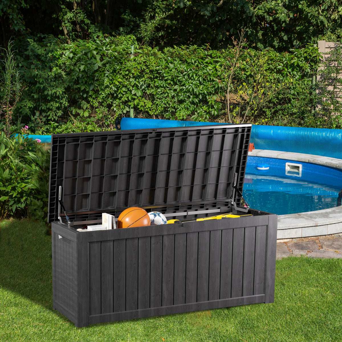 230GAL Deck Box (248) - Black