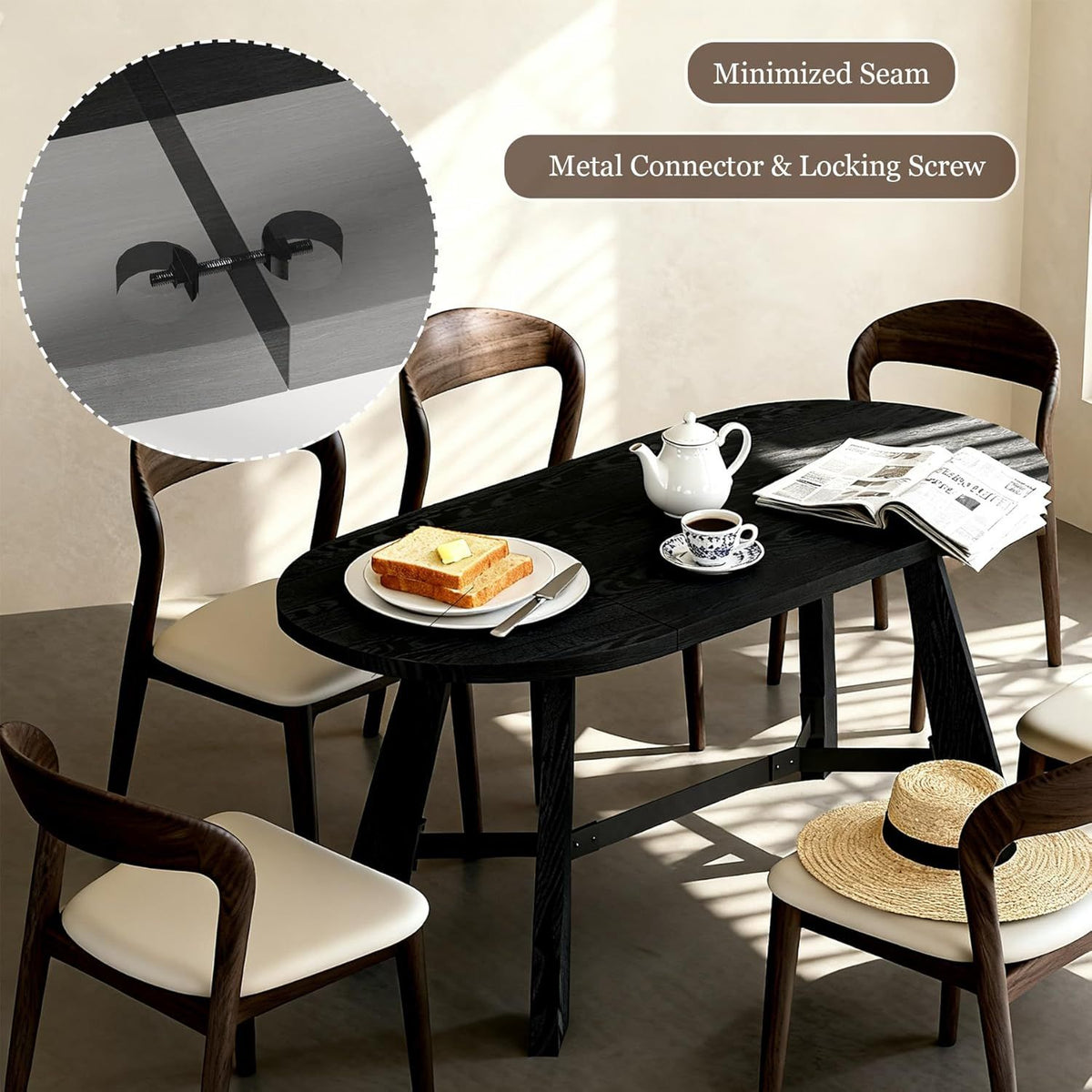 Minimalist Home Desks, Computer Desks & 6-Person Small Conference Tables, Multi-purpose Office Meeting Desk