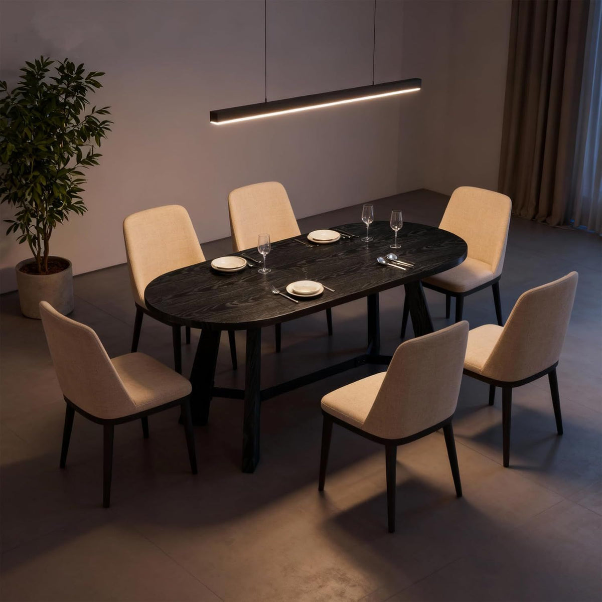 Minimalist Home Desks, Computer Desks & 6-Person Small Conference Tables, Multi-purpose Office Meeting Desk