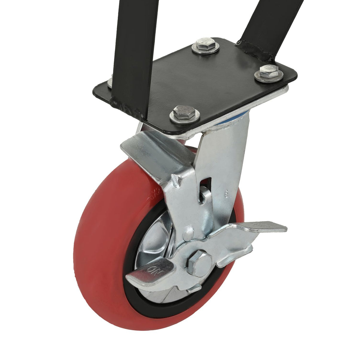 Versatile Heavy Duty Tri-Wheels 1100lbs Trailer Dolly Load Capacity, Trailer Mover, with 2" Hitch Ball, 18''-25'' Adjustable Height. Moving Trailer, RV,Boat, Farming Equipments, Black