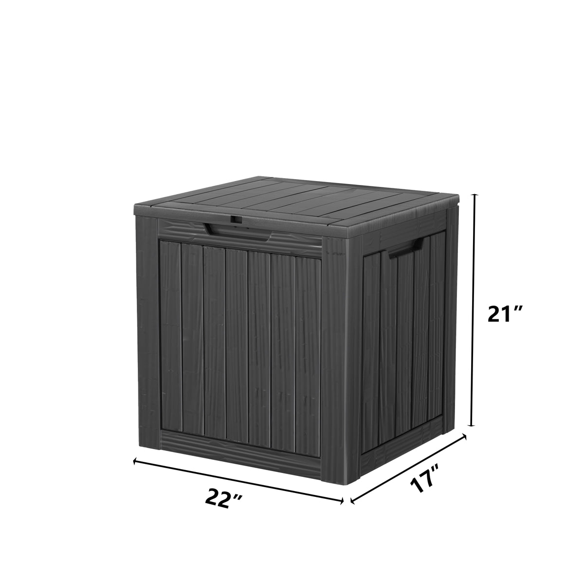 30Gallon Deck Box - Black