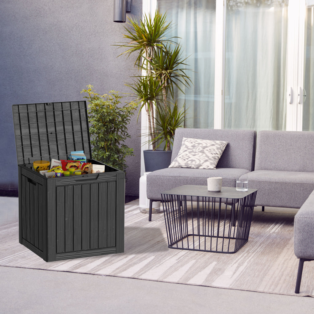30Gallon Deck Box - Black