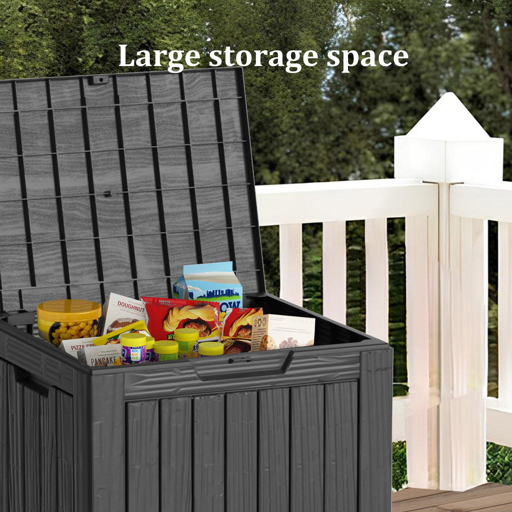 30Gallon Deck Box - Black