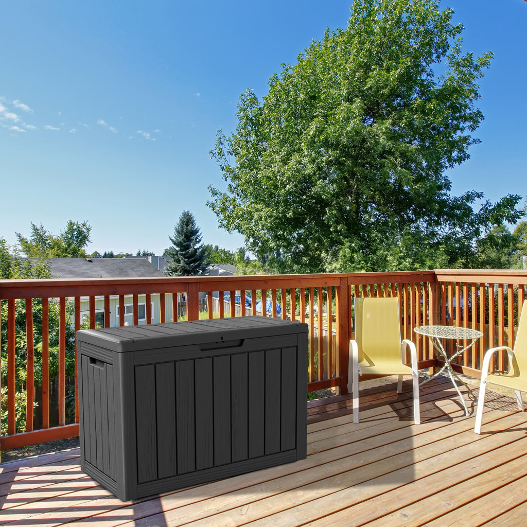 45Gallon Deck Box - Black