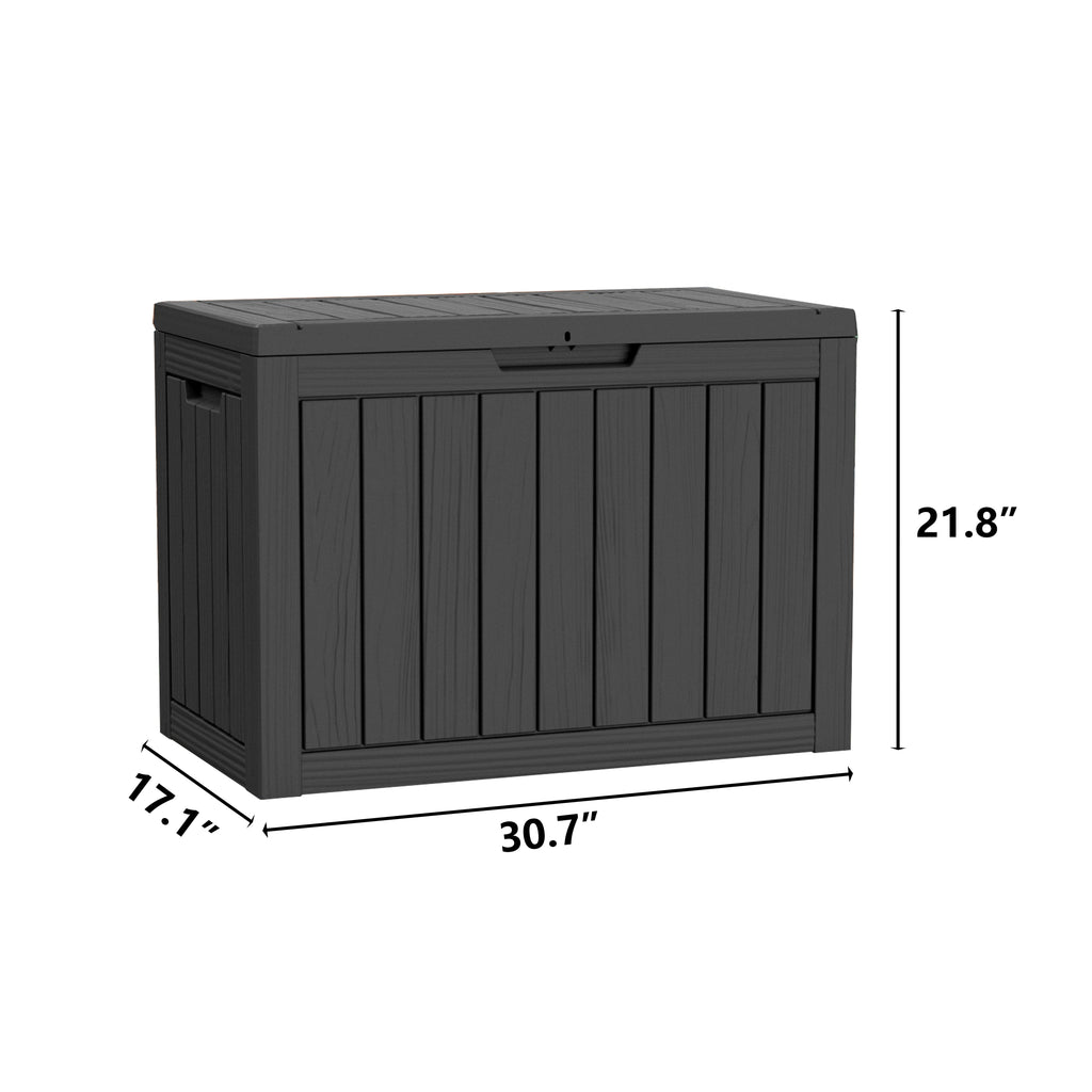 45Gallon Deck Box - Black
