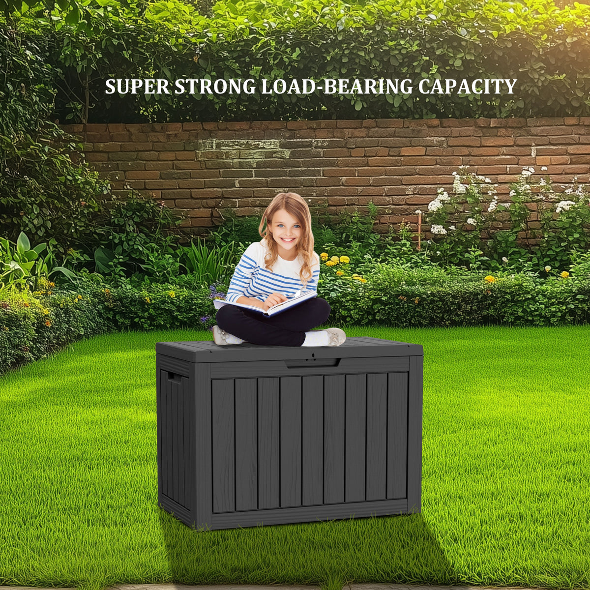 45Gallon Deck Box - Black