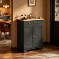 Versatile Kitchen Cabinet with Open and Closed Storage Zones,Stylish Buffet Cabinet,Sideboard,Kitchen Storage Cabinet
