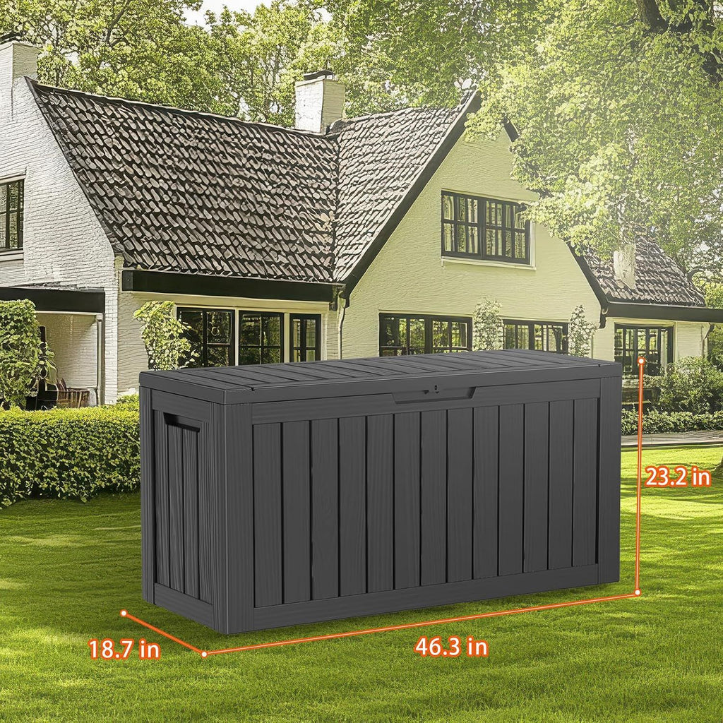 80Gallon Deck Box - Black