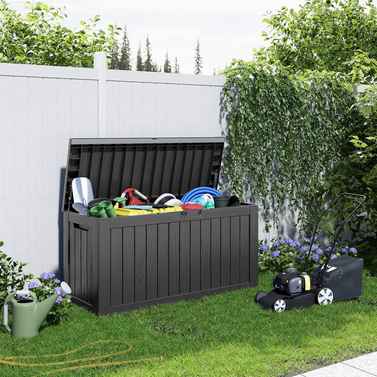 80Gallon Deck Box - Black