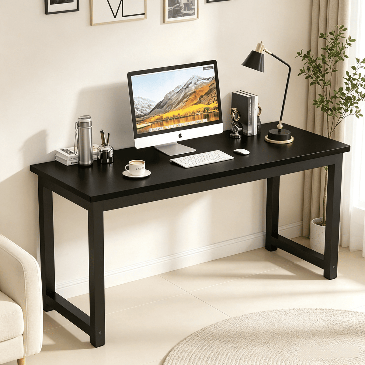 Office Desk Computer Table - Study Writing Desk for Home And Office Environment