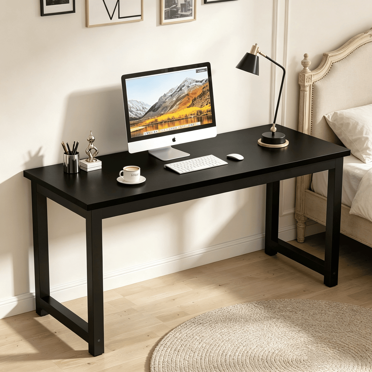 Office Desk Computer Table - Study Writing Desk for Home And Office Environment