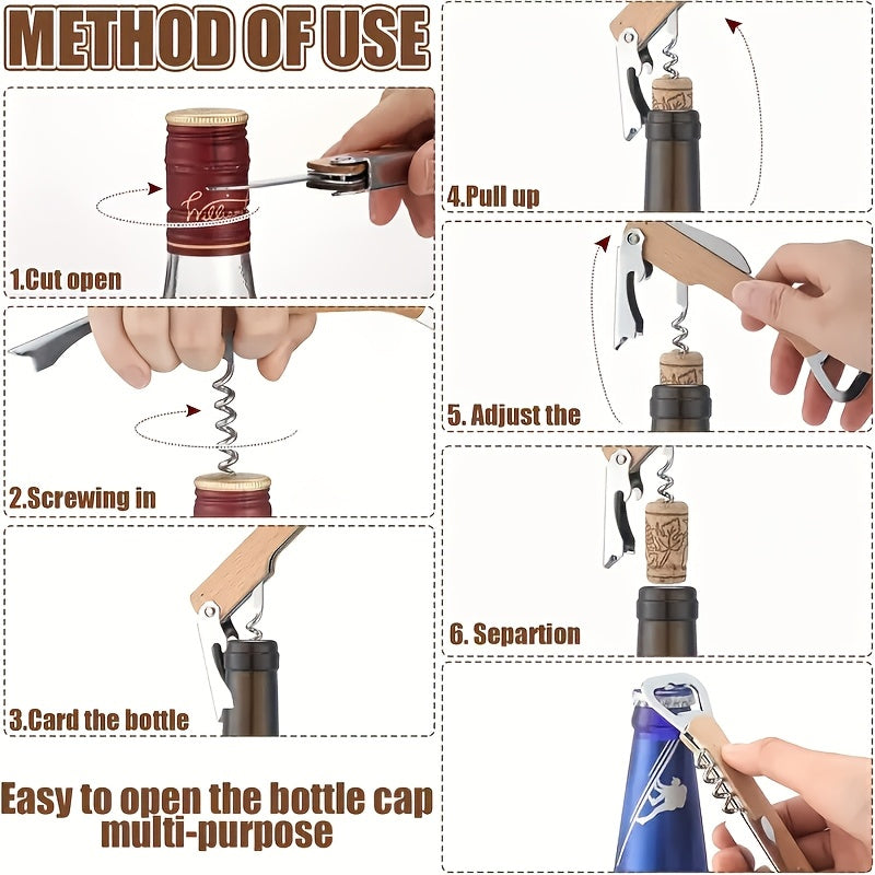 50 Pack Laser-engraved Multifunctional Creative Portable Bottle Opener Beer Wine Wine Bottle Opener Home Bottle Opener
