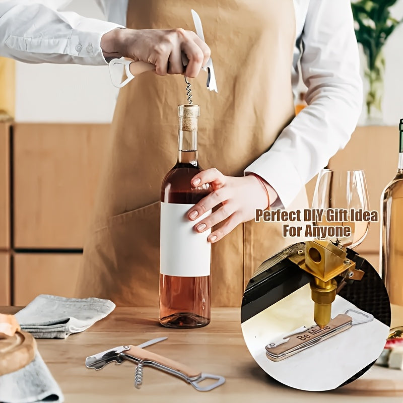 50 Pack Laser-engraved Multifunctional Creative Portable Bottle Opener Beer Wine Wine Bottle Opener Home Bottle Opener