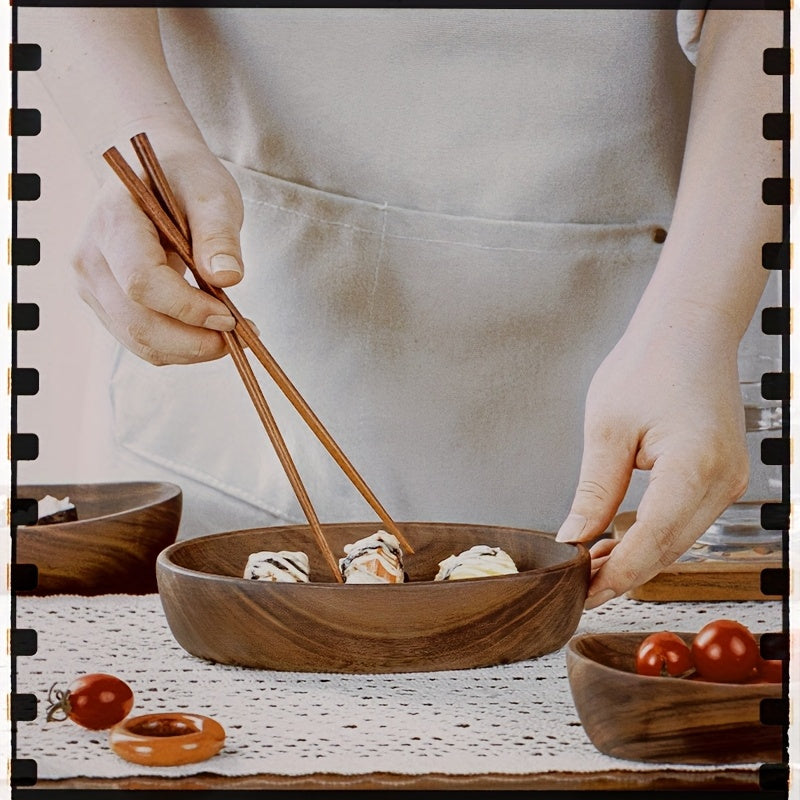 Four Japanese-Style Sushi Platters | Stylish Boat-Shaped Table Decor, Durable And Easy-To-Clean Wooden Condiment Dish, Handcrafted, Idealfor Kitchen Use, Perfect for Serving Fruits, Nuts, And Dessert