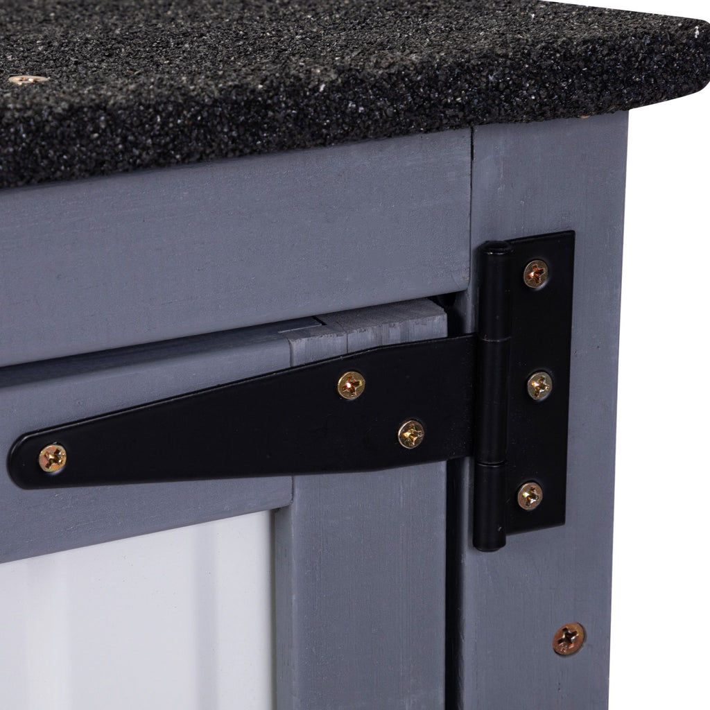 Steel Storage Cabinet, 31.5"L x 17.3"W x 33.7"H, Grey