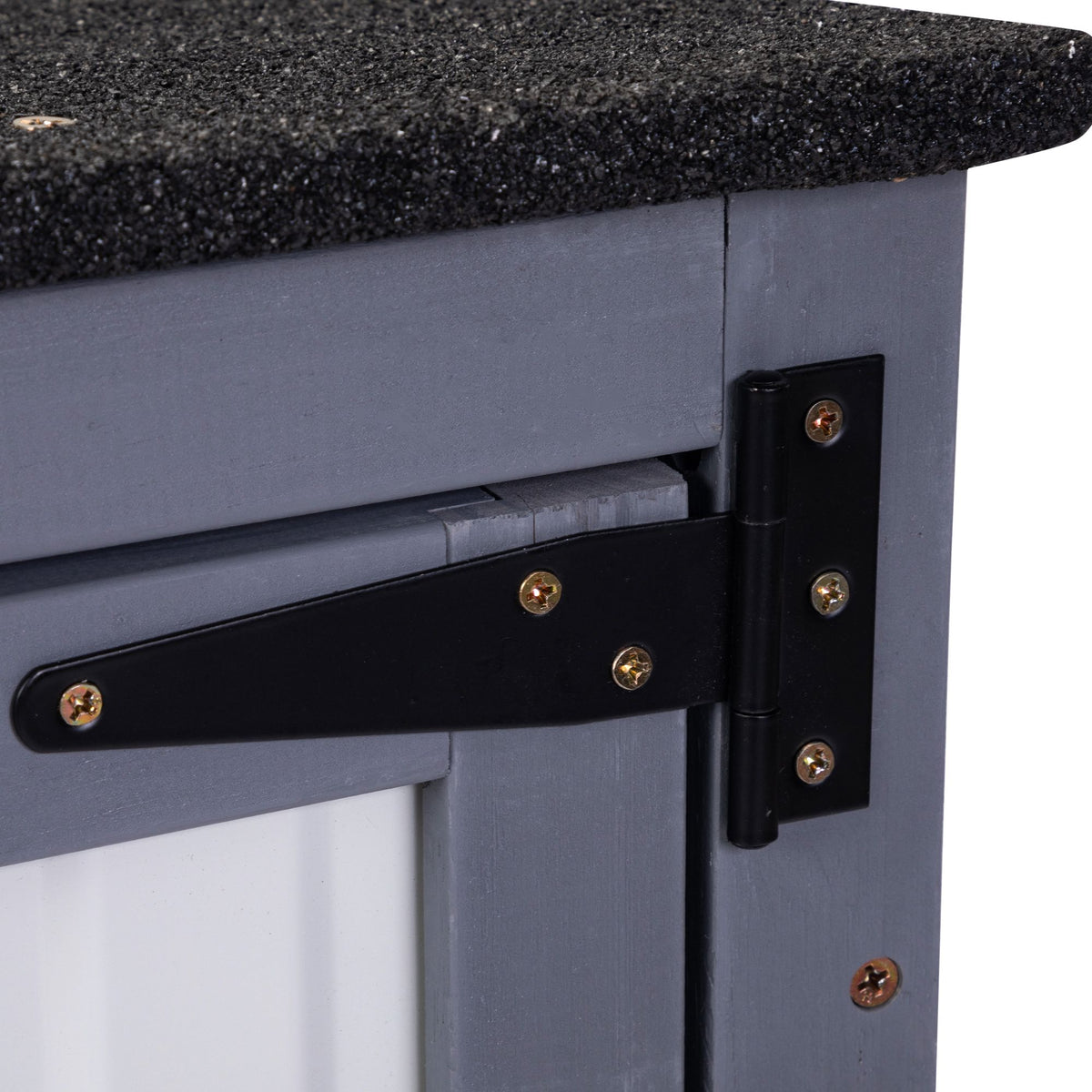 Steel Storage Cabinet, 31.5"L x 17.3"W x 33.7"H, Grey