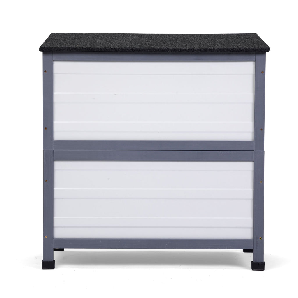 Steel Storage Cabinet, 31.5"L x 17.3"W x 33.7"H, Grey