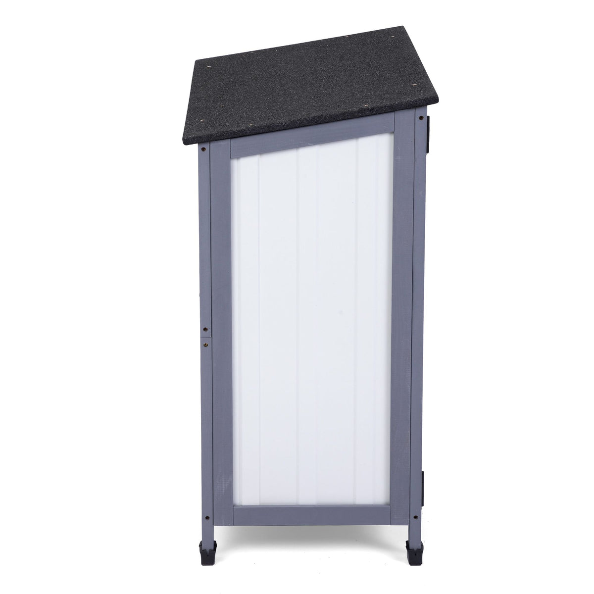 Steel Storage Cabinet, 31.5"L x 17.3"W x 33.7"H, Grey