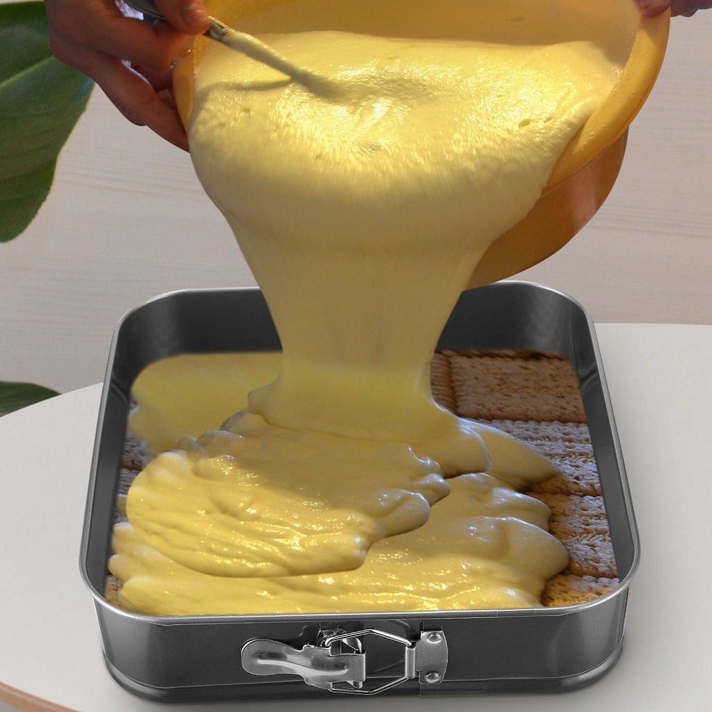 Springform Cheesecake Pans 3 Pack, Heart, Round & Square Shapes, 9 10 11 Inch BPA Free Nonstick Cake Molds for Home Baking