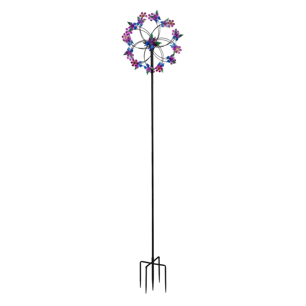 Attractive Windmill for Garden, Backyard and Patio - Gradient Purple