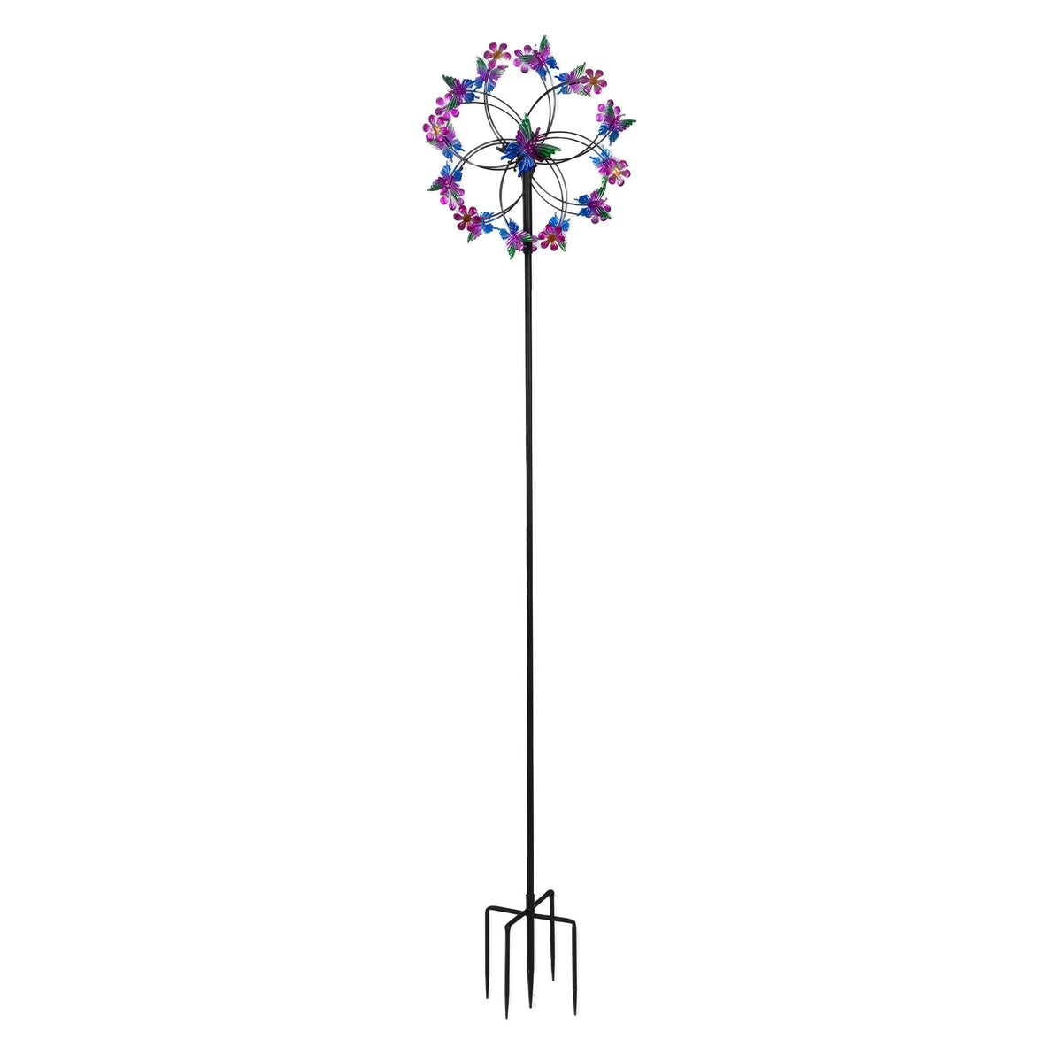 Attractive Windmill for Garden, Backyard and Patio - Gradient Purple