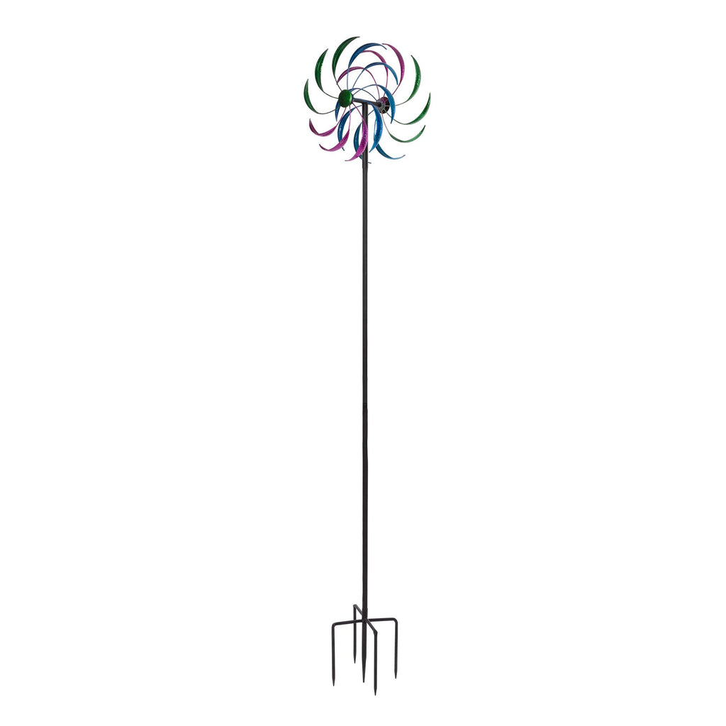 Attractive Windmill for Garden, Backyard and Patio - Gradient Purple