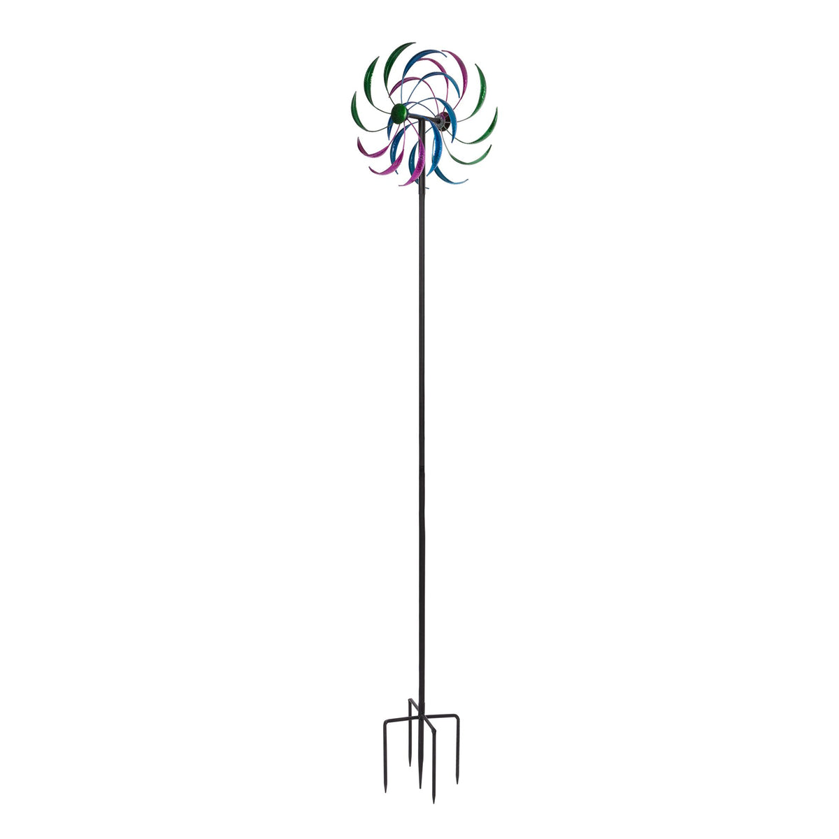 Attractive Windmill for Garden, Backyard and Patio - Gradient Purple