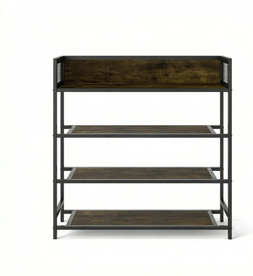 4-Tier Shoe Rack with Heavy