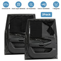 2 Pack Car Window Shades ,Vehicle Magnetic Sun Shade for Side Window, 3 Adjustable Shading Modes, Polyester Mesh Privacy Curtain, Universal Fit for Most Cars SUVs & Trucks