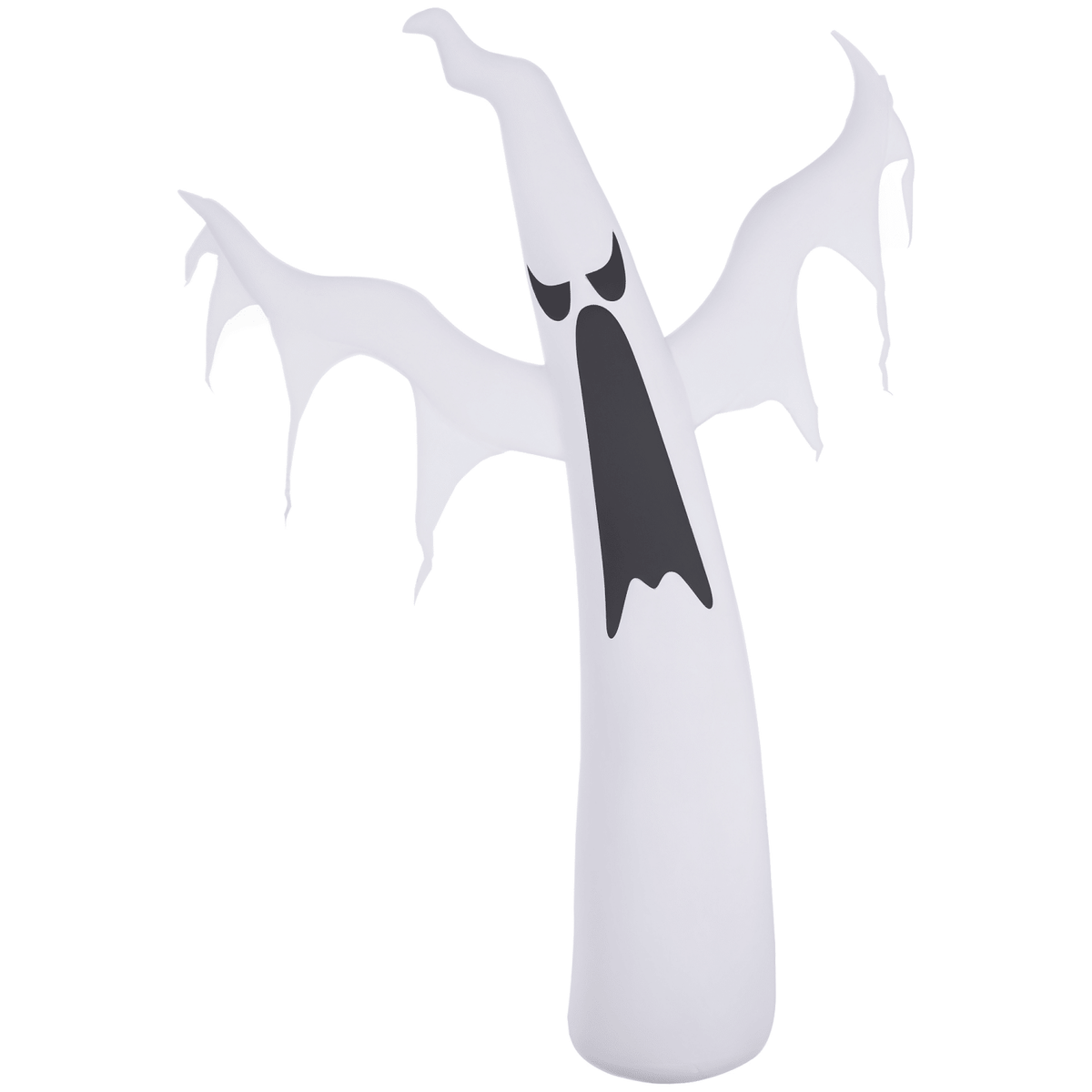 Halloween Inflatables Outdoor Decorations White Ghost, Light Up Blow Up Yard Decor with LED Light and Fan Indoor Outdoor for Garden, Lawn, Party, Holiday