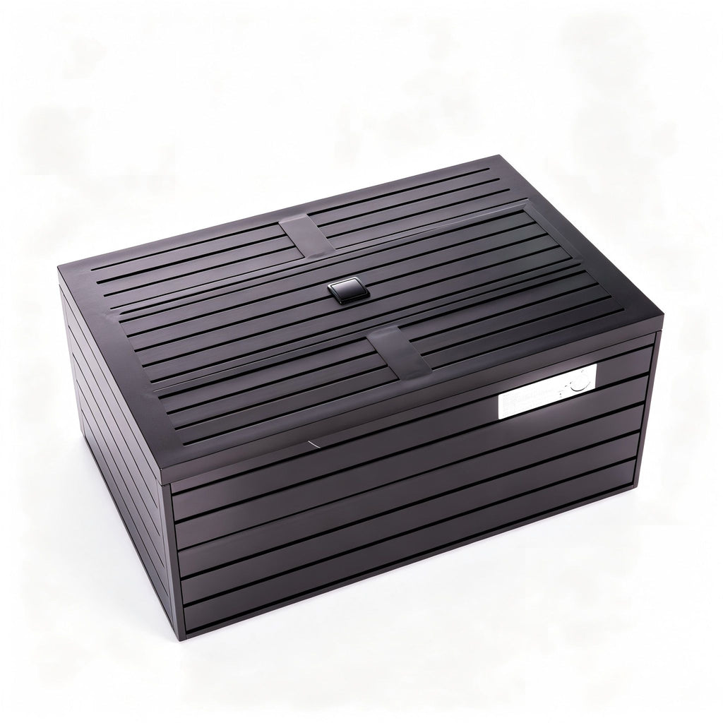 Rectangular Fire Pit Table - Mocha