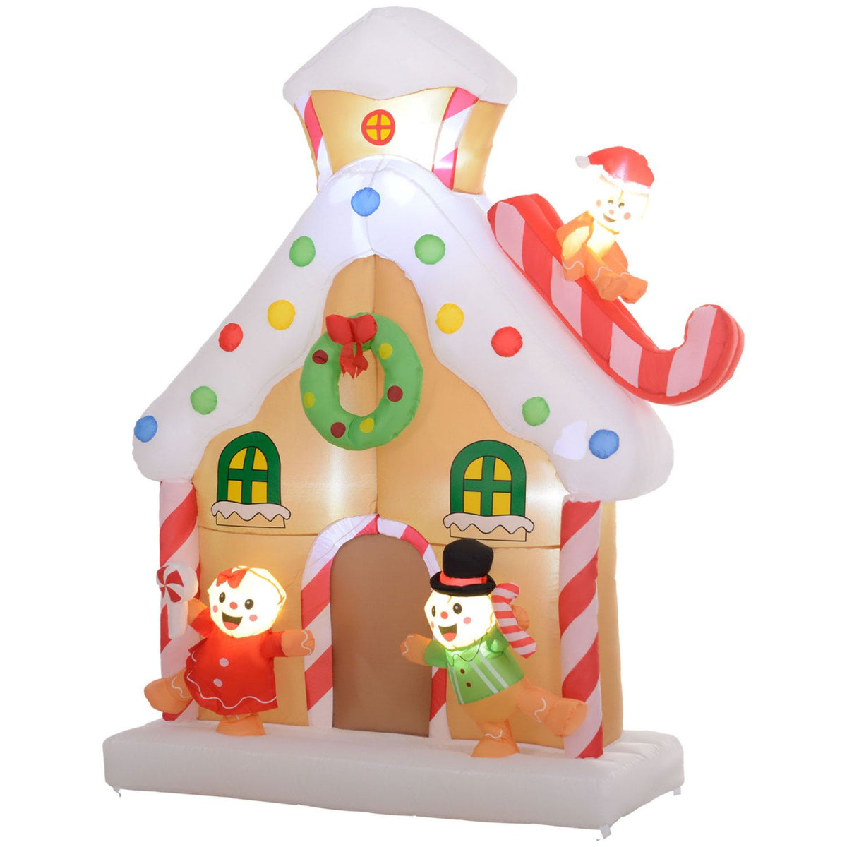 7FT Giant Inflatable Gingerbread House