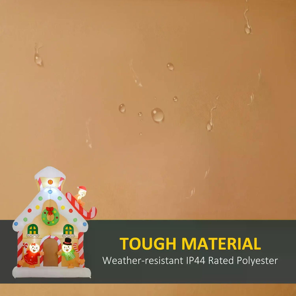 7FT Giant Inflatable Gingerbread House