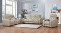 Recliner with Console, Electric Reclining Loveseat with Heat and Vibration, Cup Holder, USB Charge Port