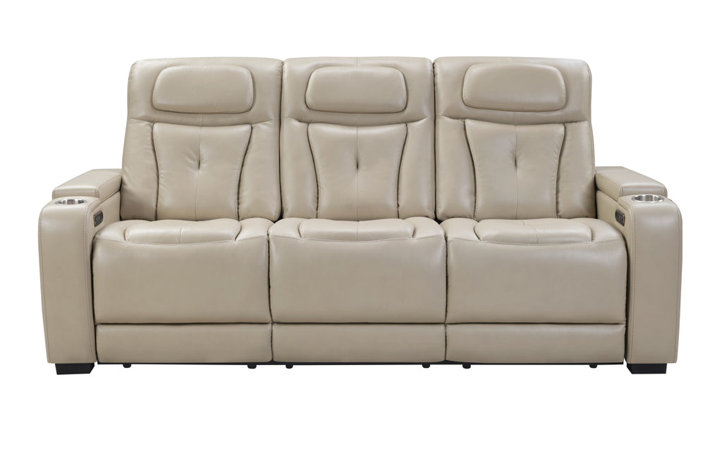 Recliner with Console, Electric Reclining Loveseat with Heat and Vibration, Cup Holder, USB Charge Port