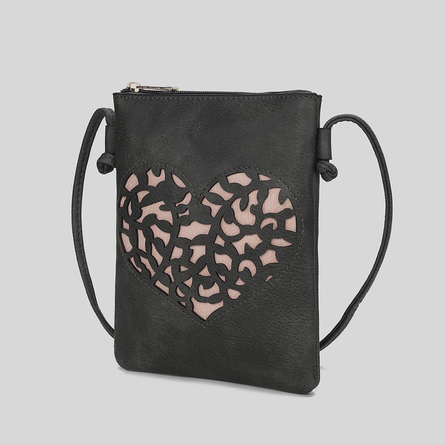 MKF Collection Heartly Crossbody Handbag Women by Mia K